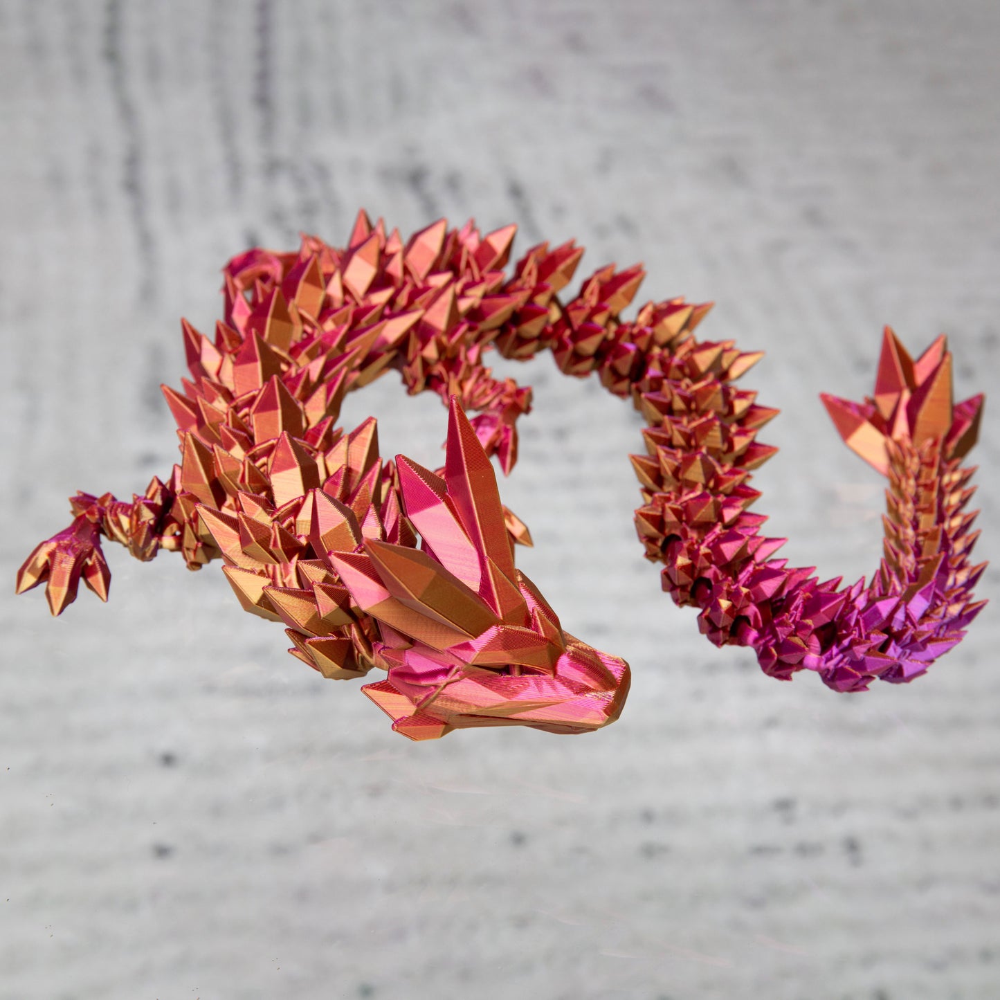 Articulated Crystal Dragon Fidget Toy