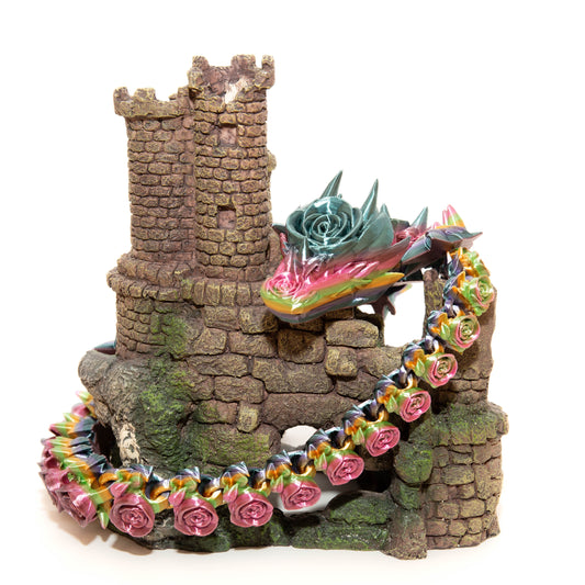 Articulated Rose Dragon Fidget Toy