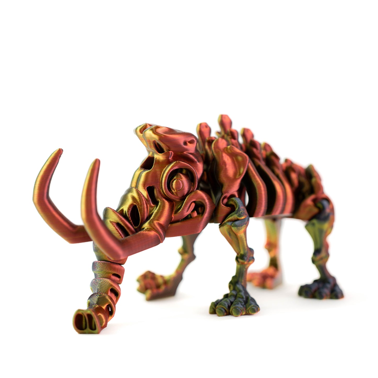Articulated Mammoth Skeleton Toy