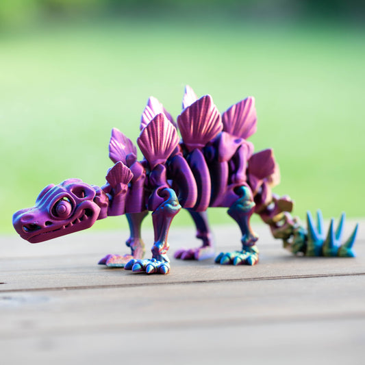 Articulated Stegosaurus Fidget Sensory Toy