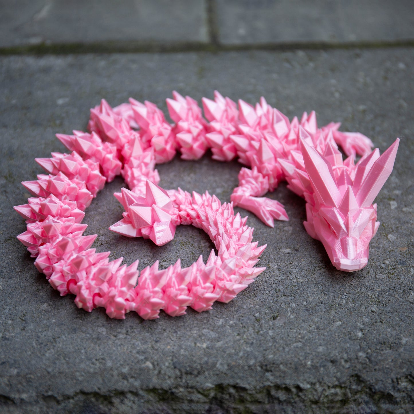 Articulated Crystal Dragon Fidget Toy