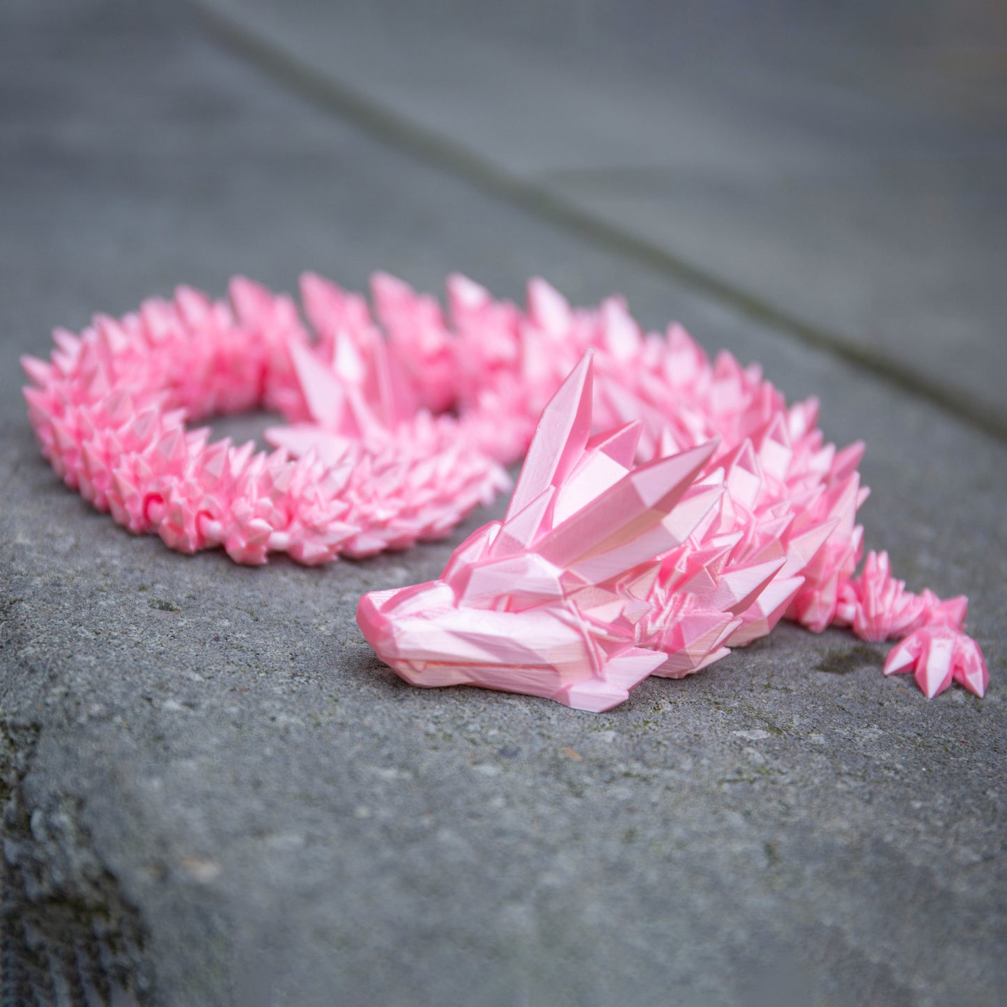 Articulated Crystal Dragon Fidget Toy