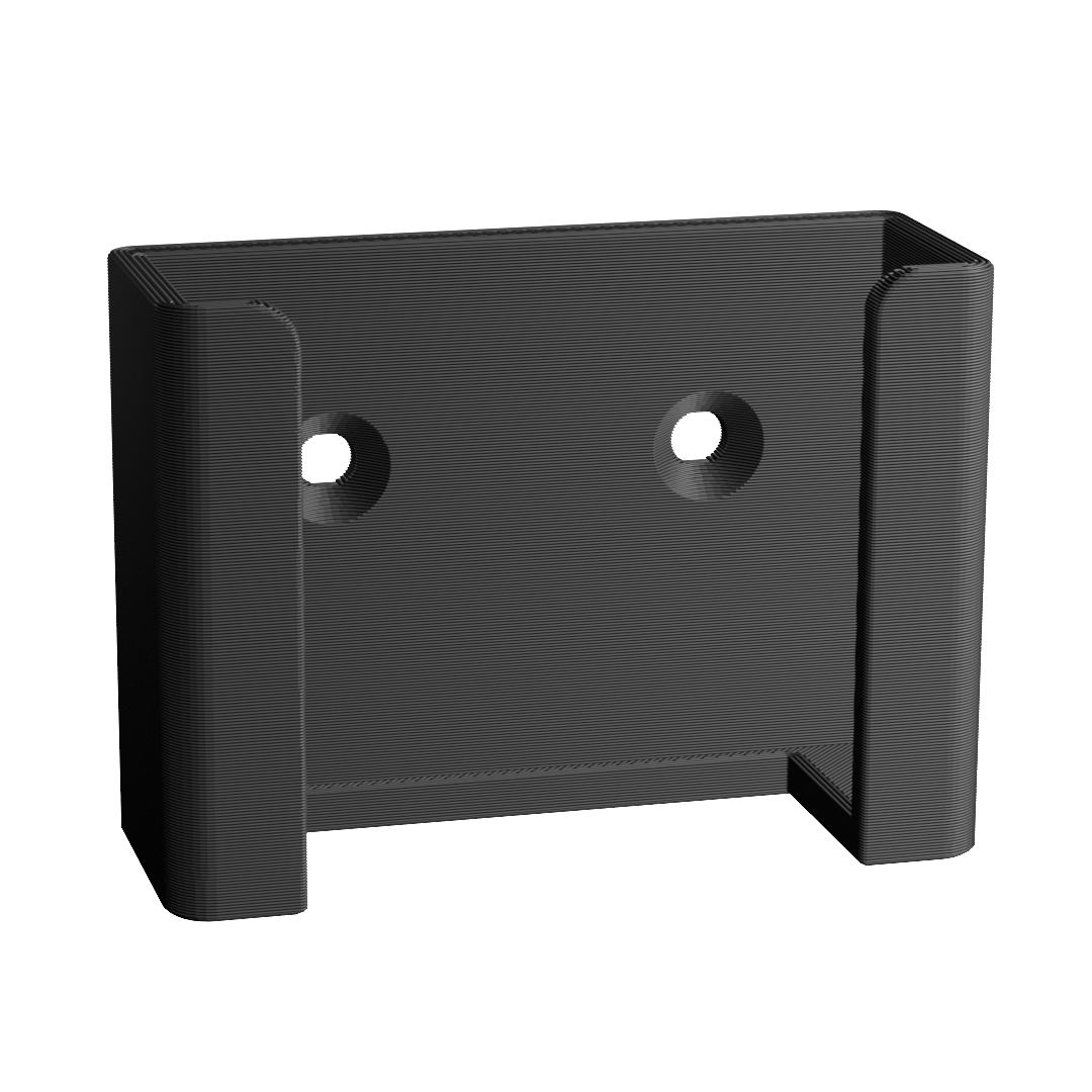 AI Vega remote controller mount, angled view with screw holes