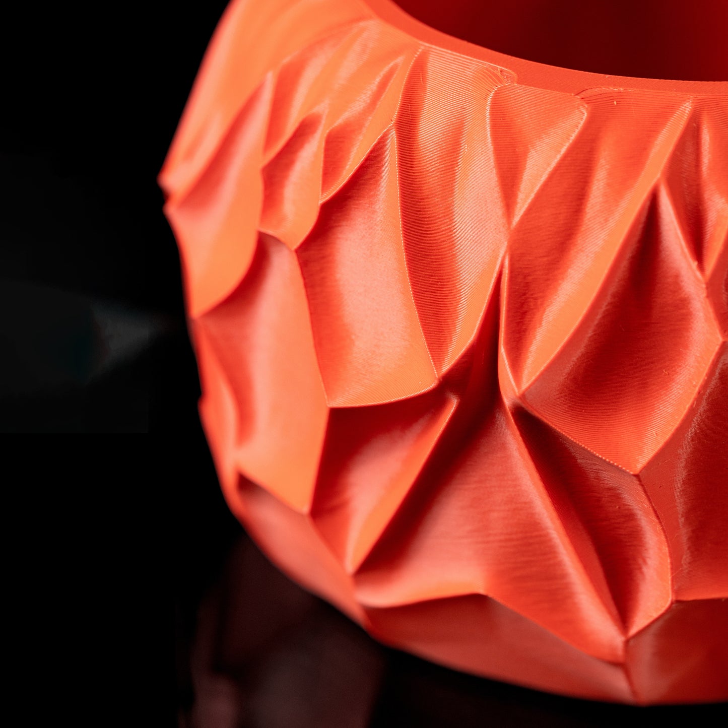 Futuristic Planter Pot Vessel with Drainage and Drip Tray