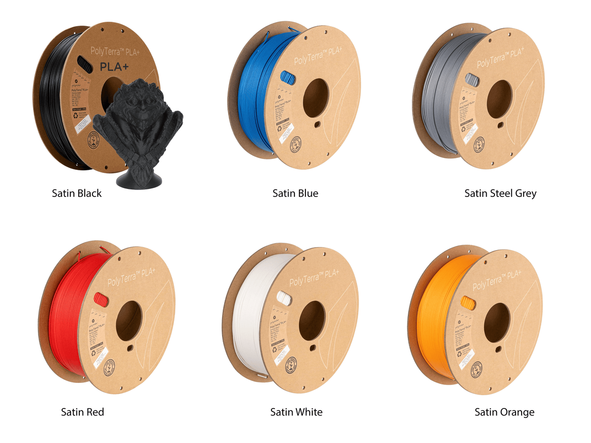 Satin PLA colour options for the AI Vega remote controller mount