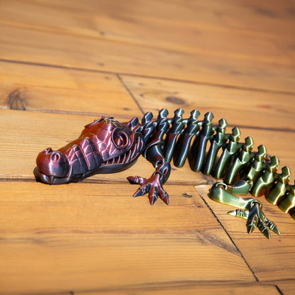 Articulated Crocodile Fidget Toy