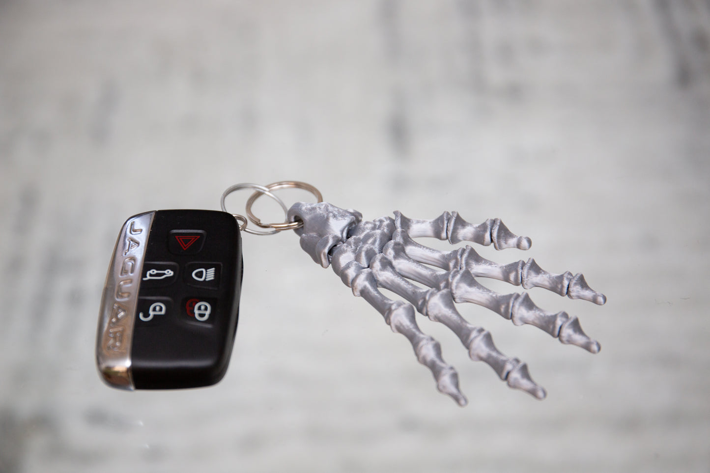 Skeleton Hand Keychain