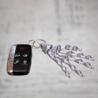 Skeleton Hand Keychain