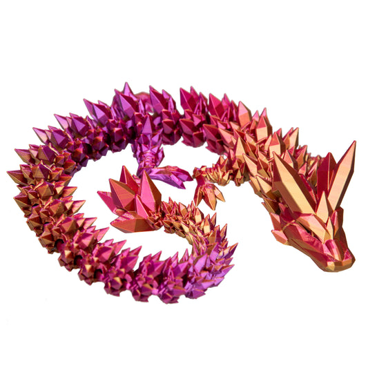 Articulated Crystal Dragon Fidget Toy