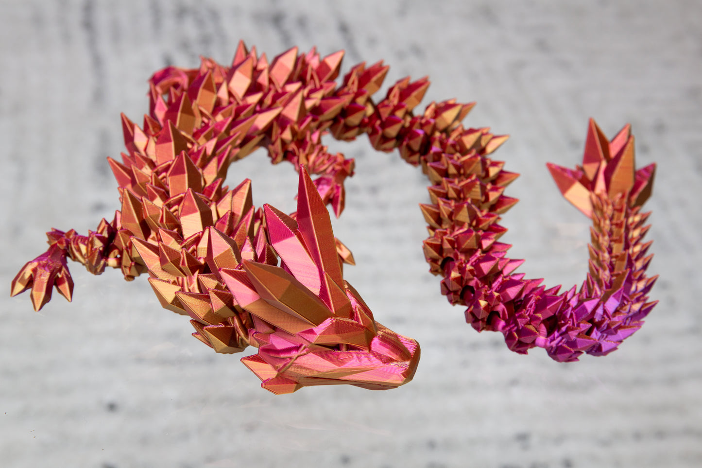 Articulated Crystal Dragon Fidget Toy