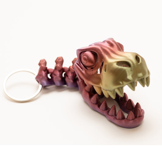 T-Rex Head Keychain