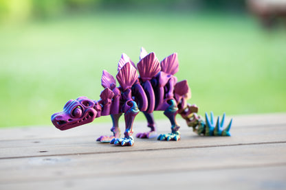 Articulated Stegosaurus Fidget Sensory Toy