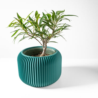 Indoor Planter Pot Unis with Drainage and Drip Tray