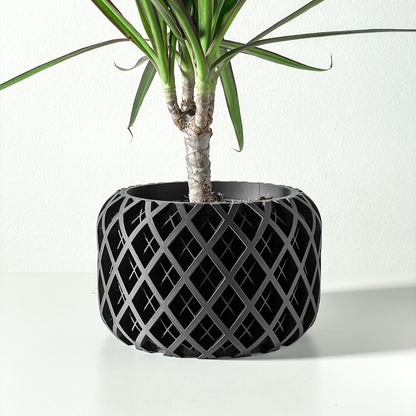 Indoor Planter Pot Torio with Drainage and Drip Tray