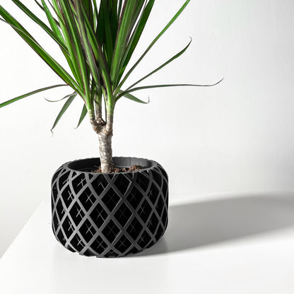 Indoor Planter Pot Torio with Drainage and Drip Tray