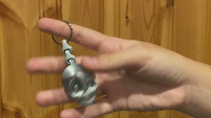 Cute Skull Keychain