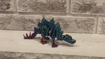 Articulated Stegosaurus Fidget Sensory Toy